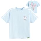 Cool Club, Tricou pentru fete, oversize, albastru, imprimeu Pokemon