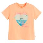 Cool Club, Tricou pentru fete, portocaliu fluo