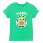 Cool Club, Tricou pentru fete, verde, imprimeu Squishmallows