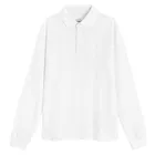 Cool Club, Tricou polo cu maneca lunga pentru baieti, alb