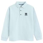 Cool Club, Tricou polo cu maneca lunga pentru baieti, albastru