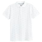 Cool Club, Tricou polo cu maneca scurta pentru baieti, alb