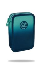 CoolPack, Jumper 2, penar dublu cu rechizite scolare, Gradient Blue Lagoon