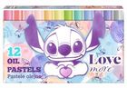 CoolPack, Lilo si Stitch, creioane ulei pastel, 12 culori