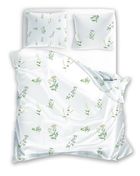 Cottage Home, Flori, set lenjerie de pat single, 140-200 cm