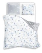 Cottage Home, Flori, set lenjerie de pat single, 140-200 cm