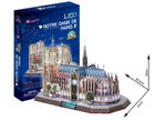Cubic Fun, Catedrala Notre Dame, puzzle 3D LED, 149 elemente