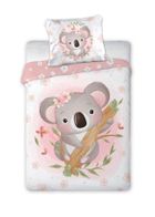 Cuddles, Koala, set lenjerie de pat single, 100-135 cm