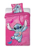 Disney, Stitch Aloha, set lenjerie de pat single, din bumbac, 160-200 cm