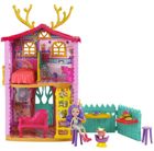 Enchantimals, Casa de caprioare, set de joaca cu figurina si papusa
