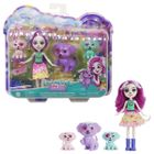 Enchantimals, Dessa Dalmatian, set cu papusa si figurine