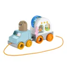 Fisher-Price, Friendship Forest, Pull-along Camper, jucarie pentru bebelusi