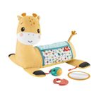 Fisher-Price, Girafa 3 in 1, pernuta pentru burtica, jucarie senzoriala