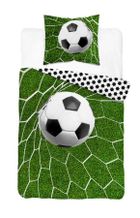 Fotbal, set lenjerie de pat single, 140-200 cm