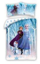 Frozen, set lenjerie de pat single, 140-200 cm