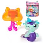 Gabby's Dollhouse Movie, MerCat & Kitty Jellyfish, set de figurine