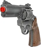 Gonher, Pistol metalic de politie cu 12 cartuse, Gold Collection