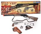 Gonher, Set de cowboy - pusca + revolver + accesorii