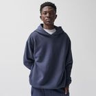 Hanorac basic bleumarin cu croiala oversize NOWEAR