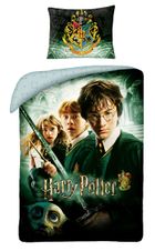Harry Potter, set lenjerie de pat single, 140-200 cm + 70-90 cm