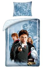 Harry Potter, set lenjerie de pat single, 140-200 cm