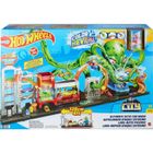 Hot Wheels City, Color Reveal, Spalatorie, set de joaca