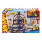 Hot Wheels City, Mega Loop Garage, set de joaca, scara 1:64