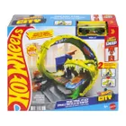 Hot Wheels, City, Snake Spiral Attack, set de joaca cu masina