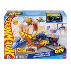 Hot Wheels, City, Super Police Station, set de joaca cu masina