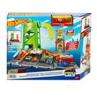 Hot Wheels, City, Super Recharge Fuel Station, set de joaca
