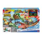 Hot Wheels Color Shifters, Swamp Chomp, set de joaca