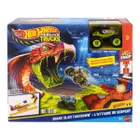Hot Wheels, Monster Trucks, Snake Slam Takedown, set de joaca cu masina