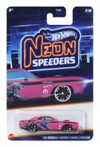 Hot Wheels, Neon Speeders, '70 Dodge Hemi Challenger, masina, scara 1:64, JBY98