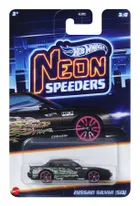 Hot Wheels, Neon Speeders, Nissan Silvia, masina, scara 1:64, JBY94