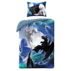 How To Train Your Dragon, set lenjerie de pat single, 140-200 cm + 70-90 cm
