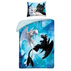 How To Train Your Dragon, set lenjerie de pat single, 140-200 cm + 70-90 cm