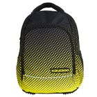 Kayokki, ghiozdan, 2 compartimente, Ombre, negru-galben