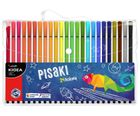 Kidea, set de markere + etui, 24 culori