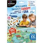 Kidea, Unde traiesc? Animale din Europa, autocolant + joc