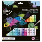 Kidea, vopsele acrilice, 24 culori
