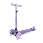 Kidwell, Uno, trotineta cu 3 roti LED, violet