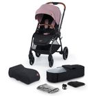 Kinderkraft, Evolution Cocoon, carucior de copii 2in1, roz