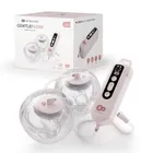 Kinderkraft, Hands-Free, pompa electrica dubla pentru san GentleFlow, Pink