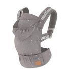 Kinderkraft, Huggy, marsupiu ergonomic, gri
