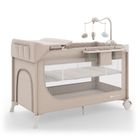 Kinderkraft, Leody Up, patut de volaj cu accesorii, beige