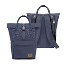 Kinderkraft, Moonpack, rucsac pentru carucior, confetti denim