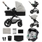 Kinderkraft, Moov 2 XL Air, carucior multifunctional, Moonlight Grey