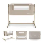 Kinderkraft, Nestee Grow 2, patut suplimentar, beige wood