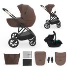 Kinderkraft, Prime 3, carucior multifunctional, 3in1, Velvet Mocca