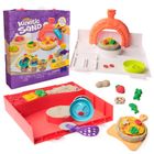 Kinetic Sand, Pizza, set de joaca cu nisip kinetic si accesorii
